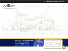 Tablet Screenshot of callboxinc.com.au